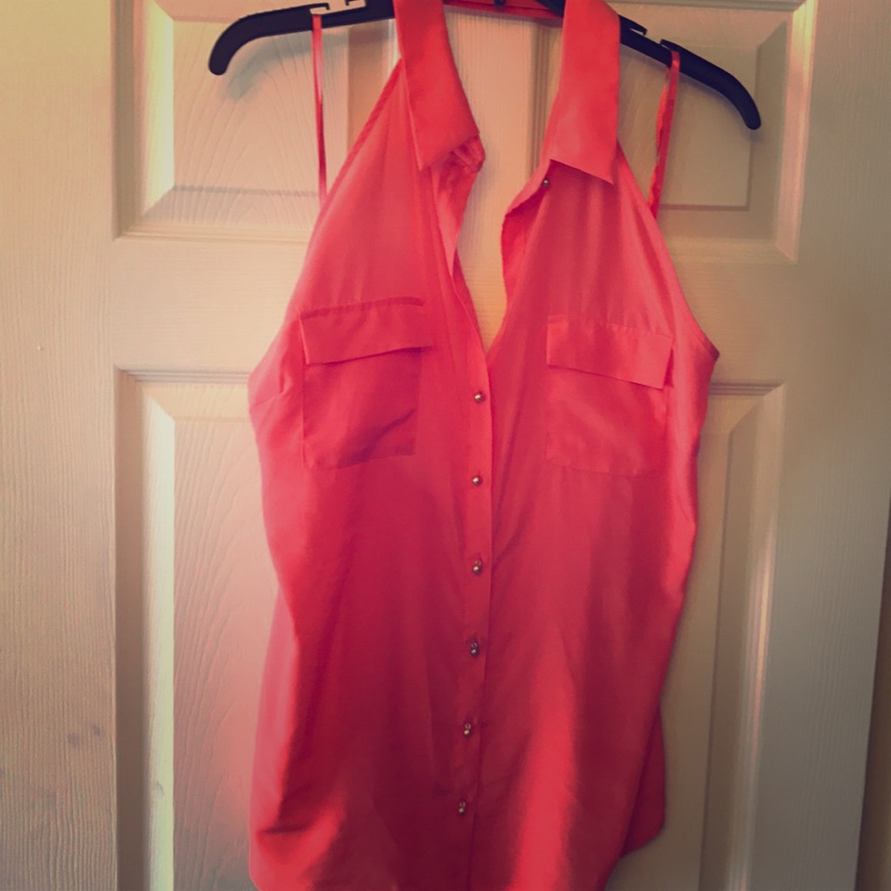 NY&C Eva Mendes XL coral tank (never worn)